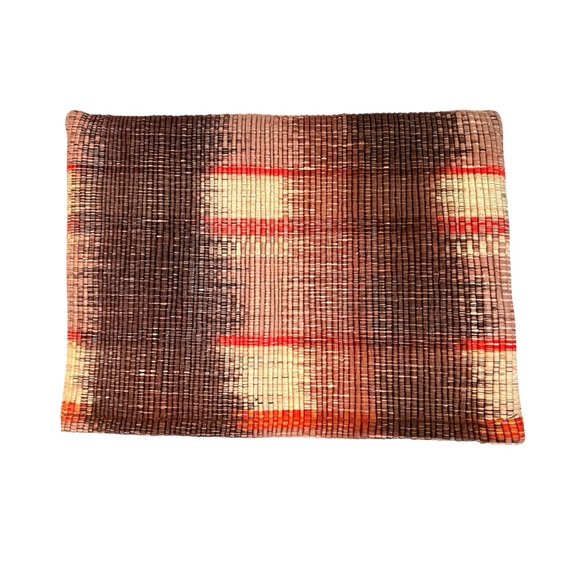 Rafael Sanchez Vintage Designer 12”x9” Pocket Clutch with Signature Tassel. - Picture 4 of 6